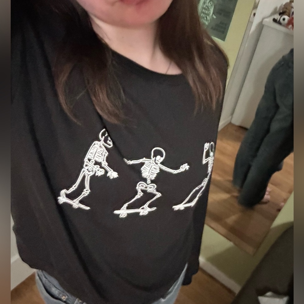 Skeleton crewneck